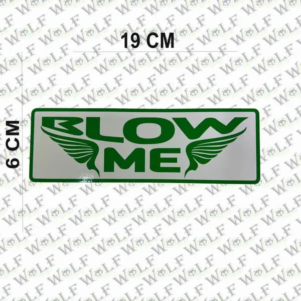 Sticker Blow Me / wolf178