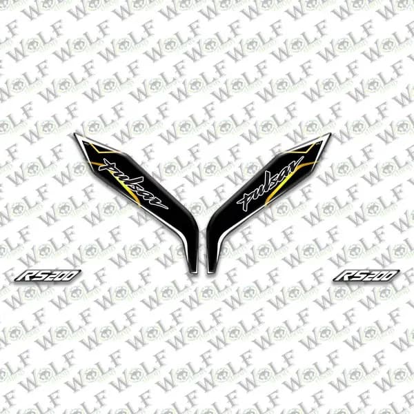 Bajaj Pulsar Rs 200 Far Damla Etiket / B51F009