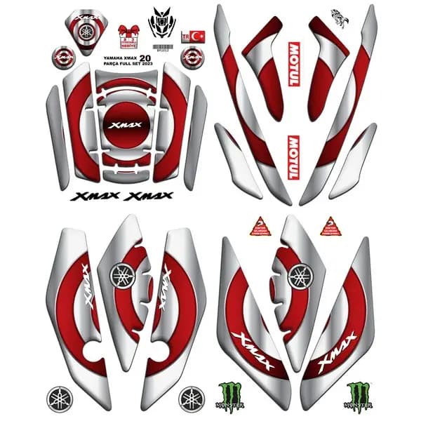 YAMAHA XMAX 2023 - 2024 UYUMLU FULL SET 013 / BX1013