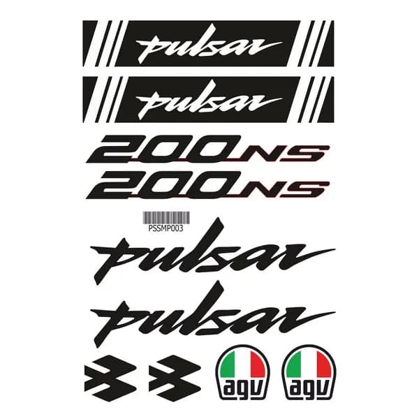 Pulsar NS 200 A4 Sticker 008 / PSSMP003