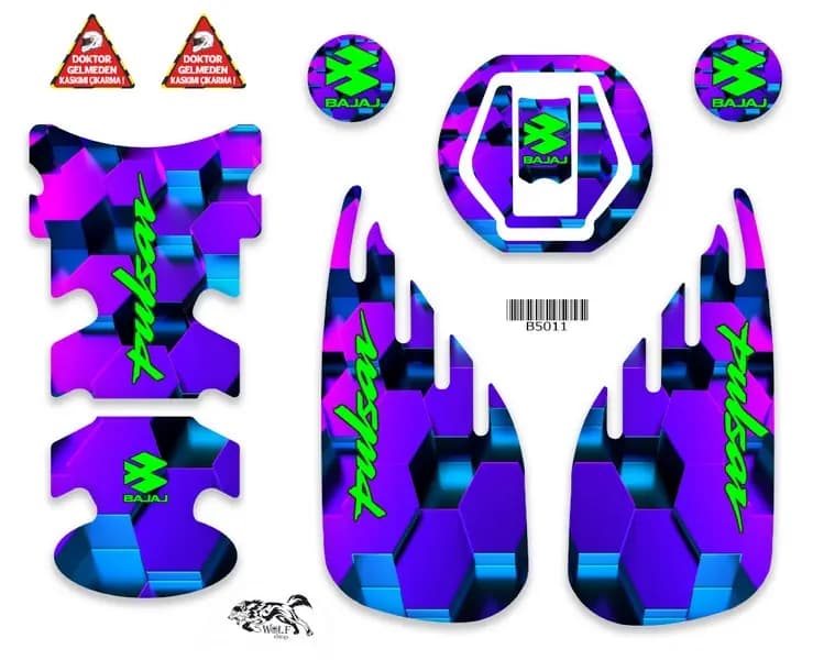 PULSAR UNİVERSAL 2014 - 2024 UYUMLU FULL SET 011 / B5011