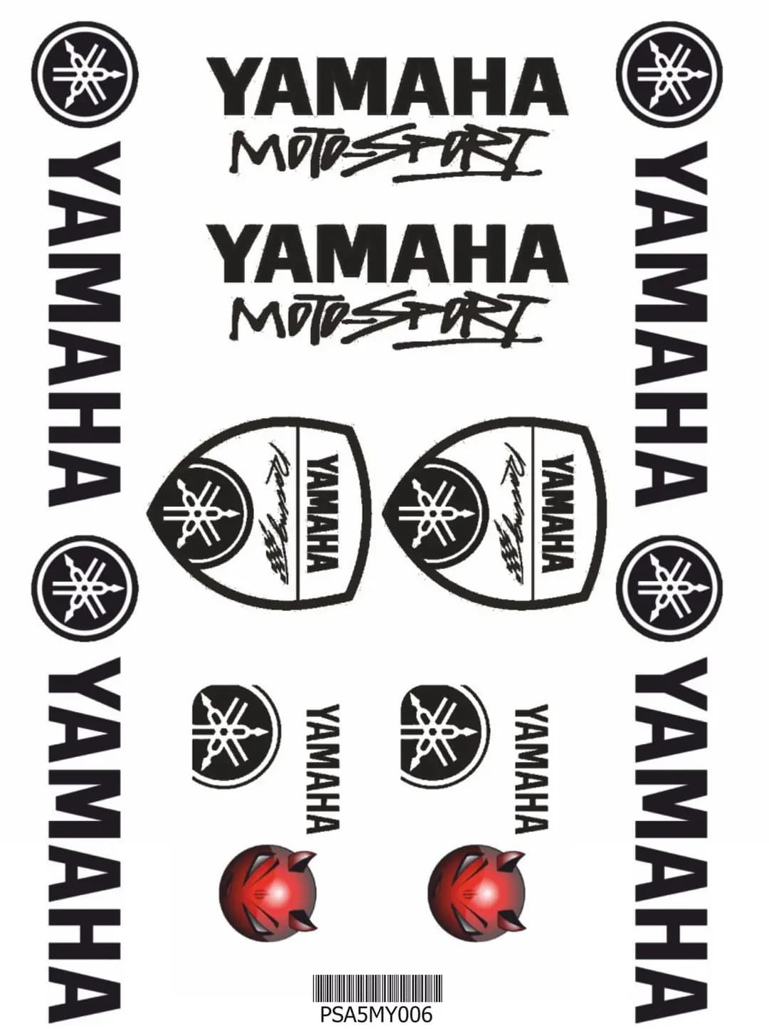 Yamaha A5 Sticker 006 / PSA5MY006