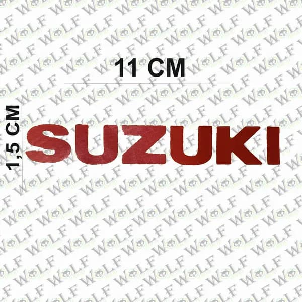 Transferli Sticker Suzuki / wolf143