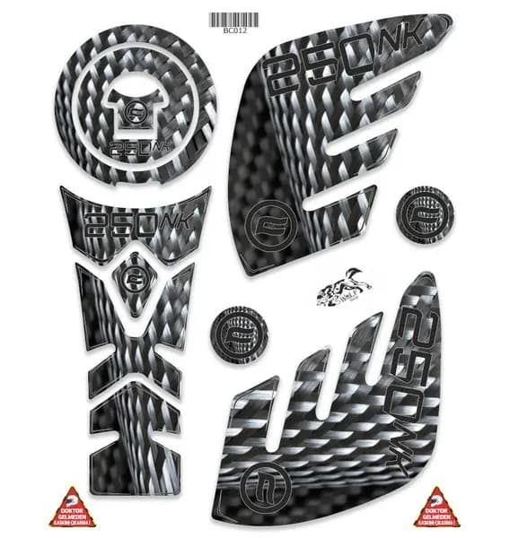 CF MOTO 250 NK 2018 - 2022 UYUMLU FULL SET 012 / BC012