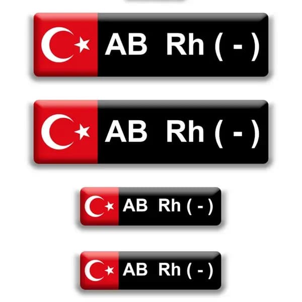 Kan Grubu Düz AB Rh- / PKD1016
