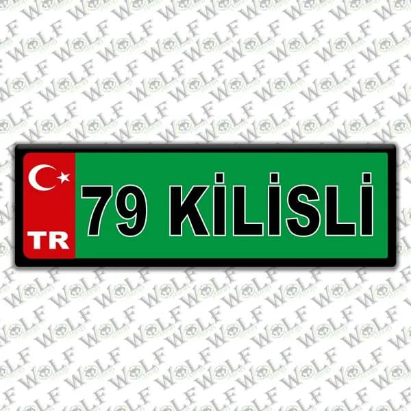 İllere Özel Damla Etiket ( 79 Kilisli ) / Pİ321