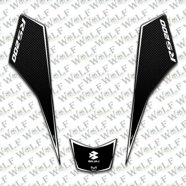 Bajaj Pulsar Rs 200 Arka Kuyruk Damla Etiket / B51A006