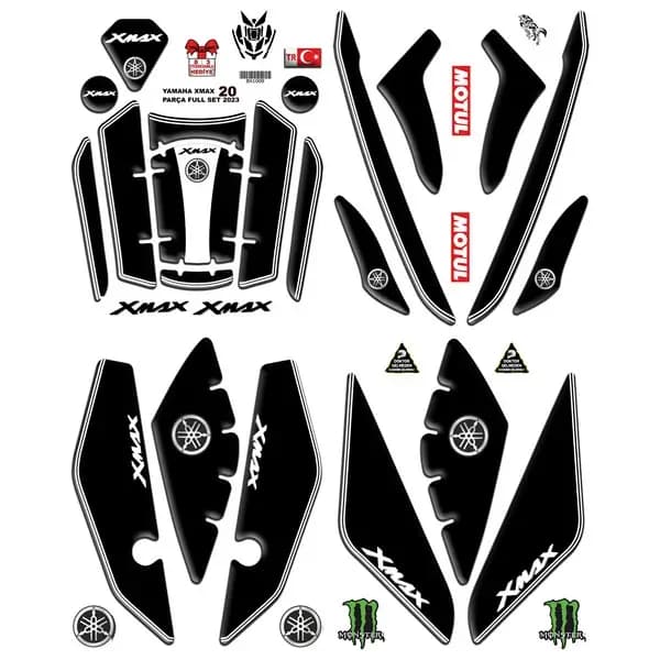 YAMAHA XMAX 2023 - 2024 UYUMLU FULL SET 009 / BX1009
