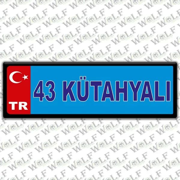 İllere Özel Damla Etiket ( 43 Kütahyalı ) / Pİ180