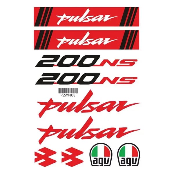 Pulsar NS 200 A4 Sticker 010 / PSSMP005