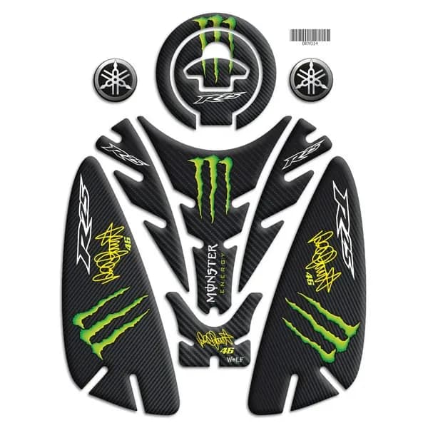 YAMAHA R25 2019 - 2024 UYUMLU FULL SET 014 / BRY014