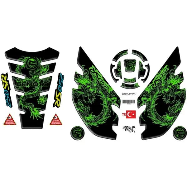 CF MOTO 250 SR 2020 - 2024 UYUMLU FULL SET 005 / BC2005