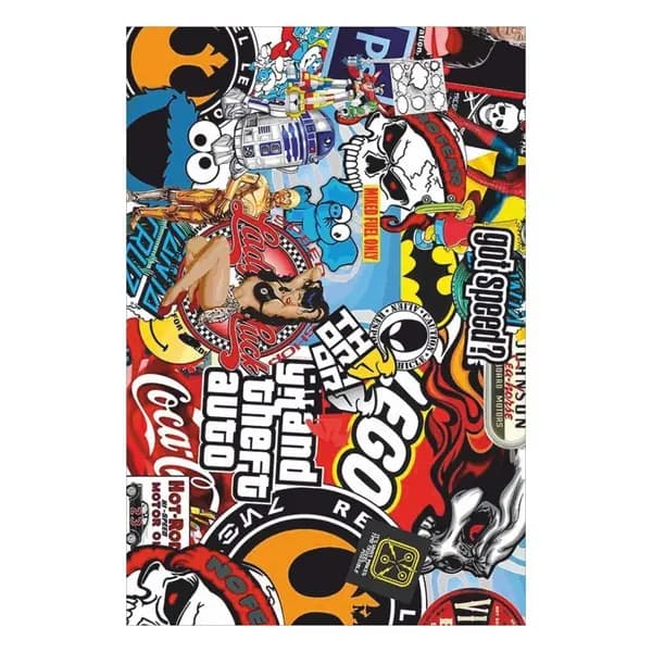 HellaFlush A4 Sticker 007 / PSSH007