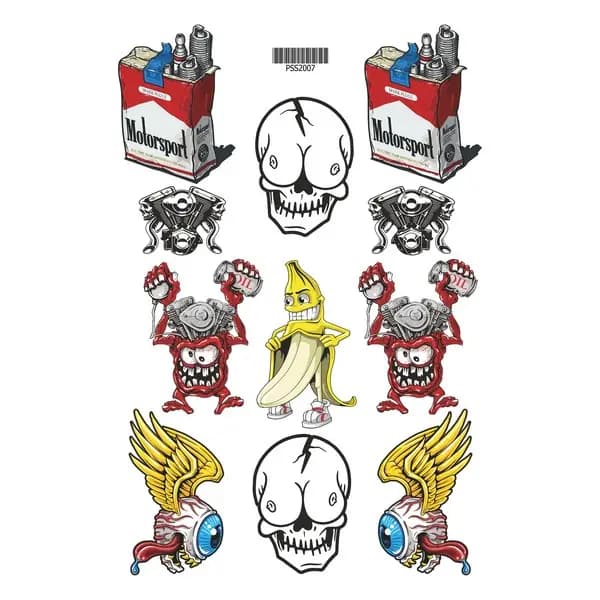 Karışık A4 Sticker 003 / PSS2007