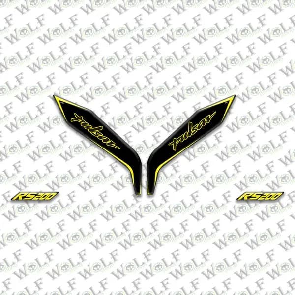 Bajaj Pulsar Rs 200 Far Damla Etiket / B51F002