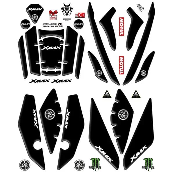 YAMAHA XMAX 2023 - 2024 UYUMLU FULL SET 011 / BX1011