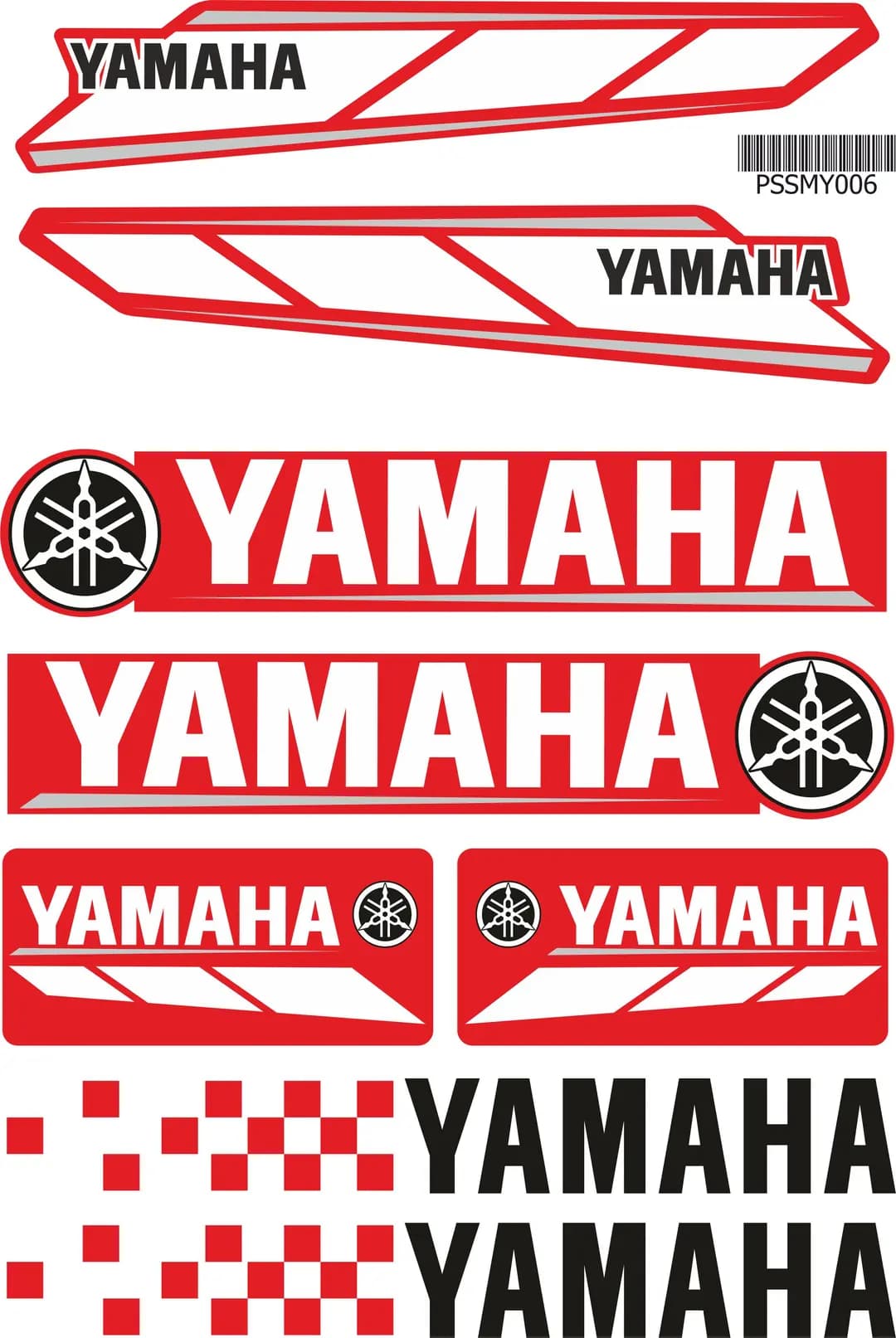 Yamaha A4 Sticker 006 / PSSMY006
