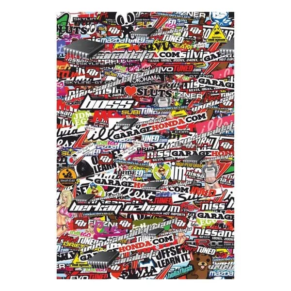 HellaFlush A4 Sticker 003 / PSSH003