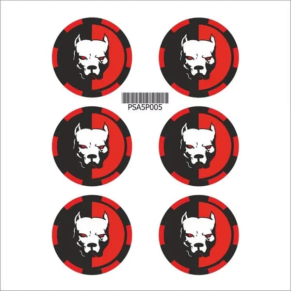 Pitbull A5 Sticker 005 / PSA5P005