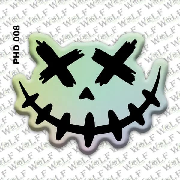 Damlalı Hologram Sticker 008 / PHD008