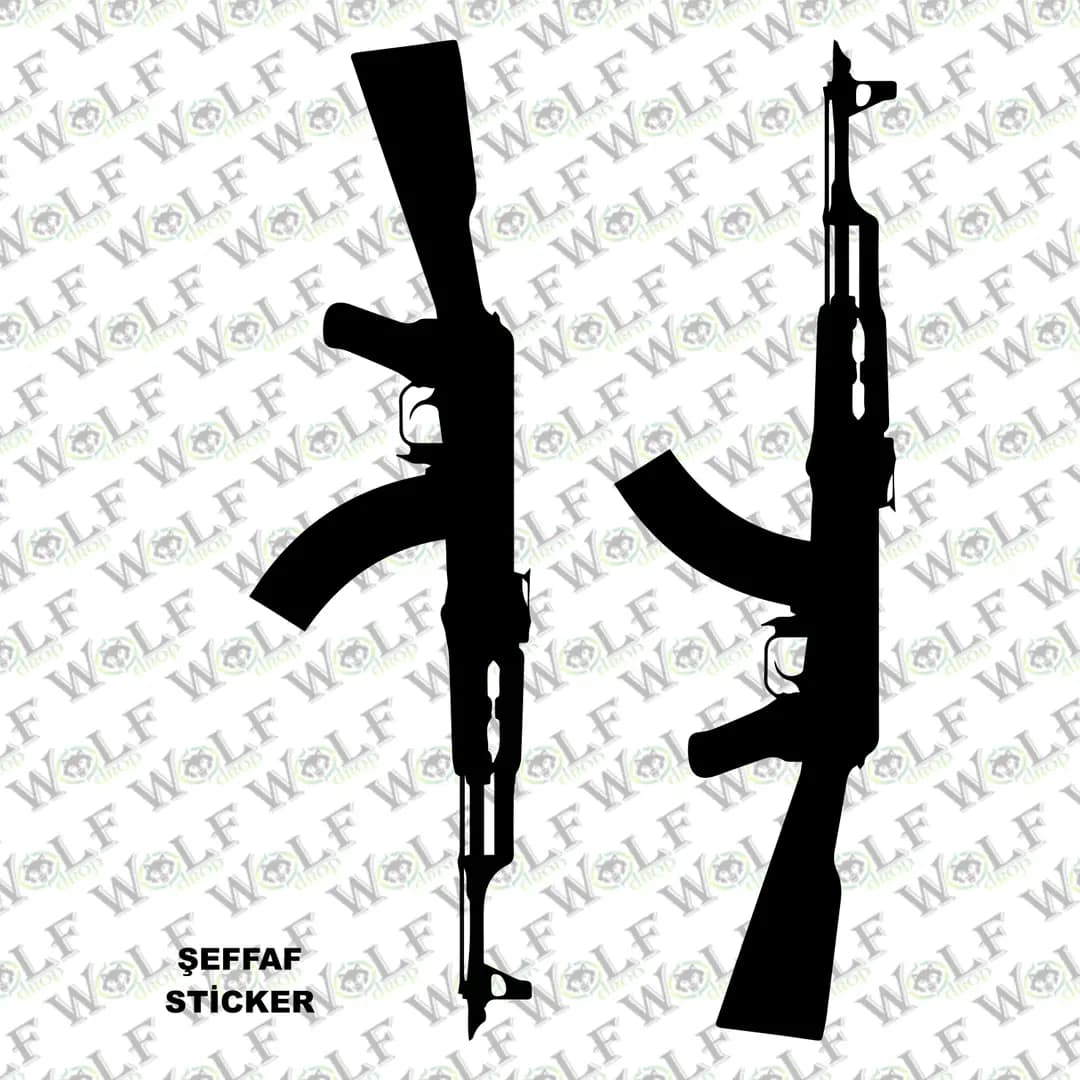 Tekli Sticker Şeffaf 001 / PSTS001