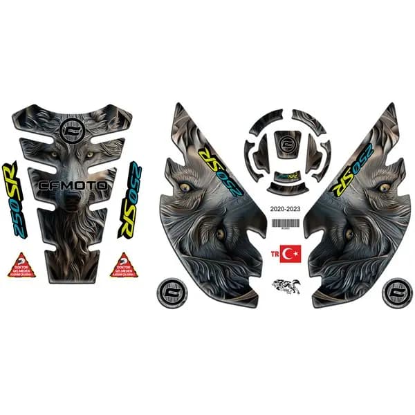 CF MOTO 250 SR 2020 - 2024 UYUMLU FULL SET 003 / BC2003