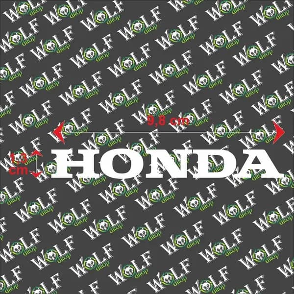 Transferli Sticker Honda / P3R1006