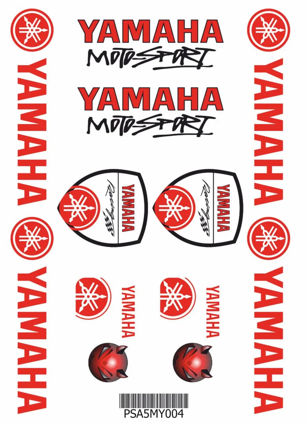 Yamaha A5 Sticker 004 / PSA5MY004