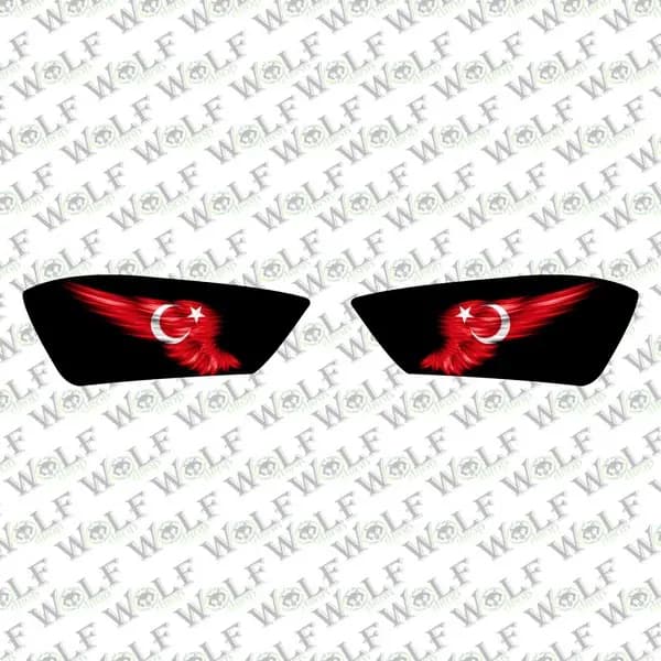 Yamaha R25 Uyumlu Far Sticker 028 / PFR0028