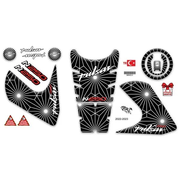 PULSAR N250 2022 - 2024 UYUMLU FULL SET 013 / BBN013