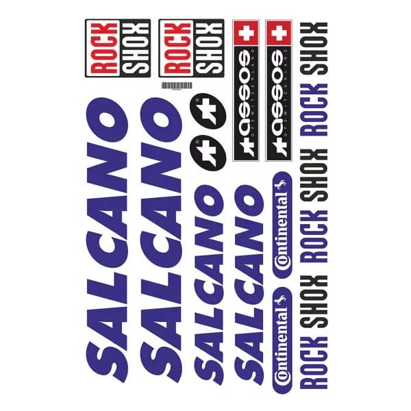 Salcano A4 Sticker 001 / PSSMS001