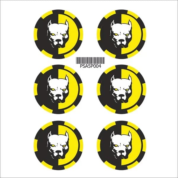 Pitbull A5 Sticker 004 / PSA5P004