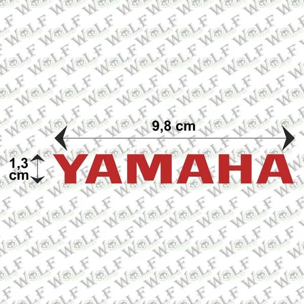 Transferli Sticker Yamaha / P3R3006