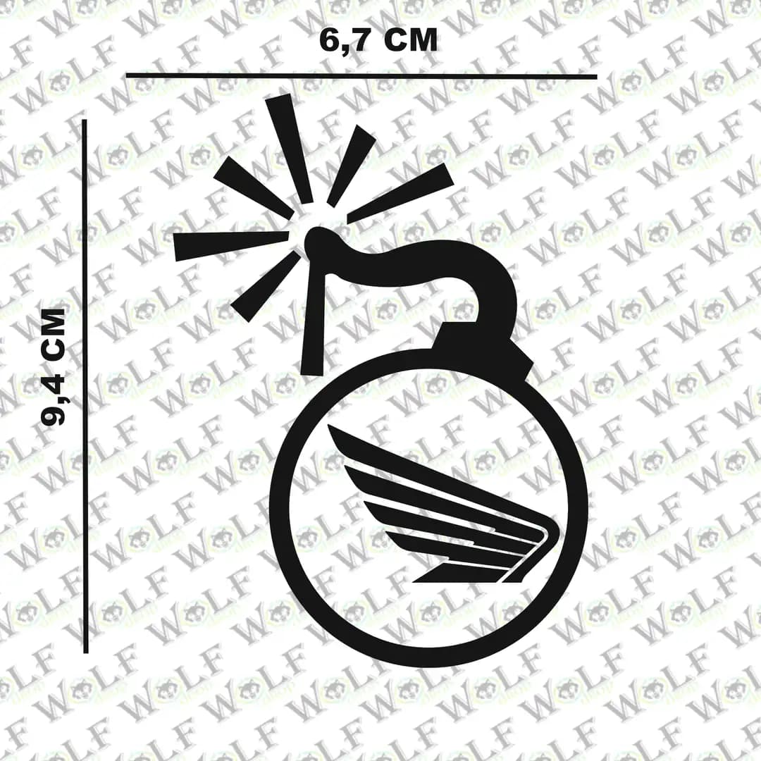 Transferli Sticker / wolf206