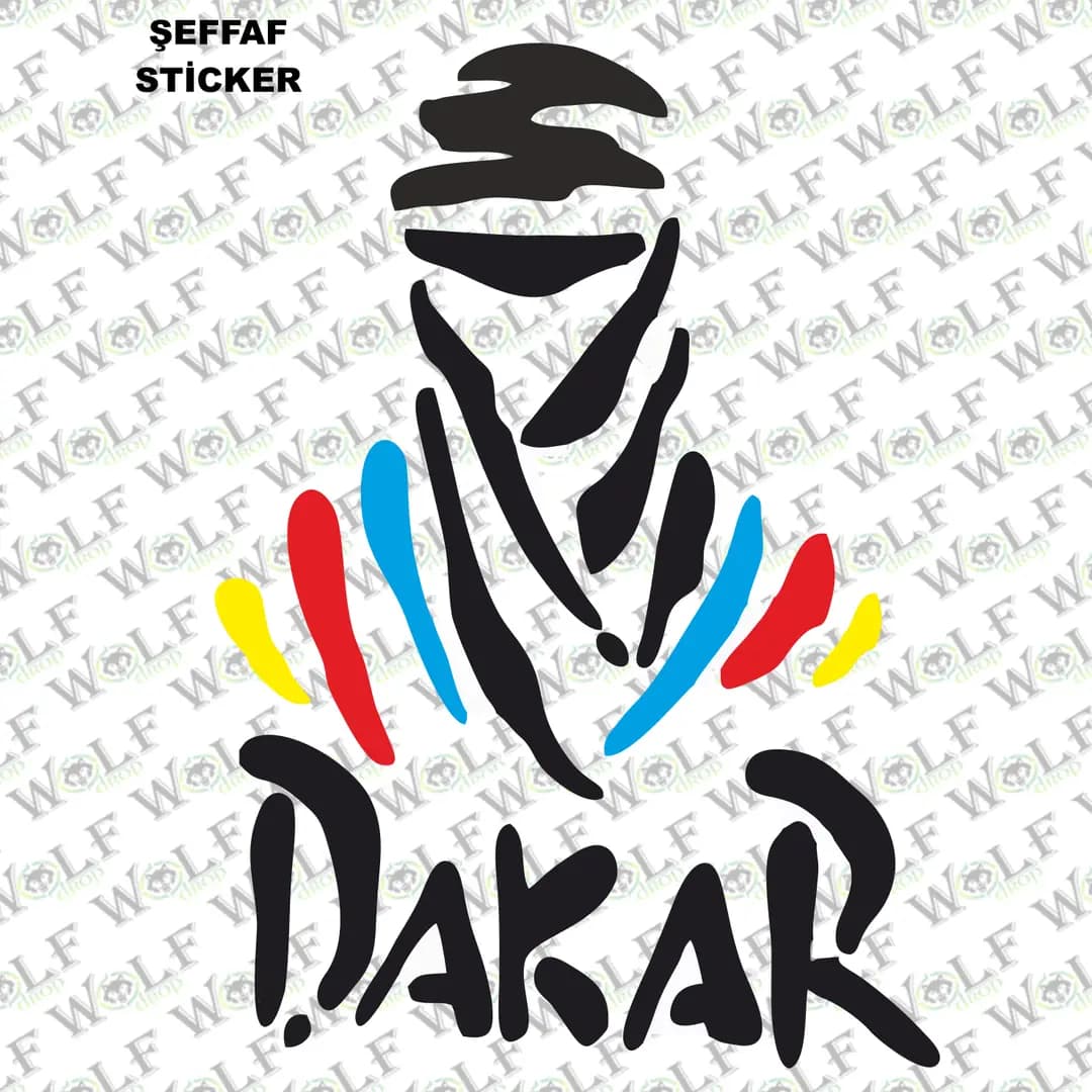 Tekli Sticker Şeffaf 011 / PSTS011