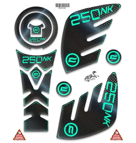 CF MOTO 250 NK 2018 - 2022 UYUMLU FULL SET 010 / BC010