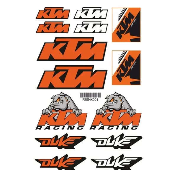 KTM A4 Sticker 001 / PSSMK001