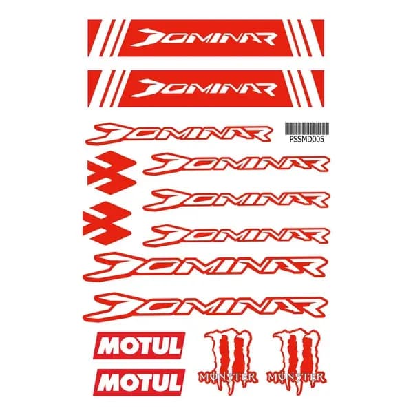 Pulsar Dominar A4 Sticker 005 / PSSMD005