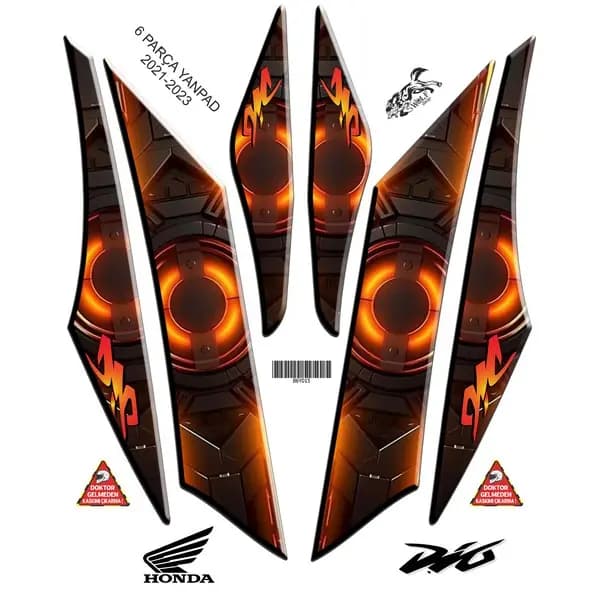 HONDA DIO 2021 - 2024 YANPAD 015 / B6Y015
