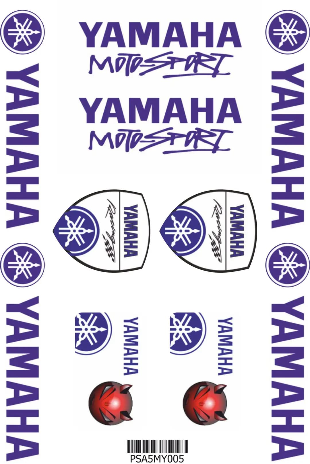 Yamaha A5 Sticker 005 / PSA5MY005