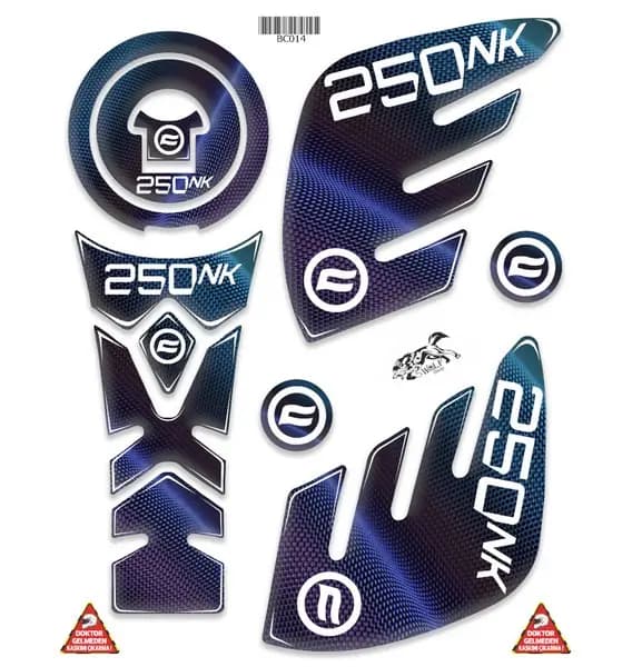 CF MOTO 250 NK 2018 - 2022 UYUMLU FULL SET 014 / BC014