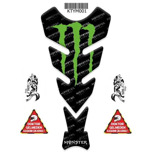 Monster Tankpad 001 / KTYM001