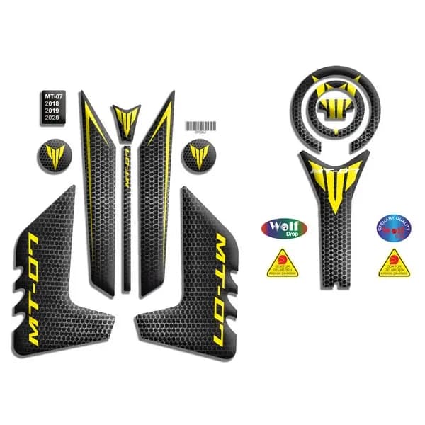 YAMAHA MT-07 2018 - 2020 UYUMLU FULL SET 002 / BM002