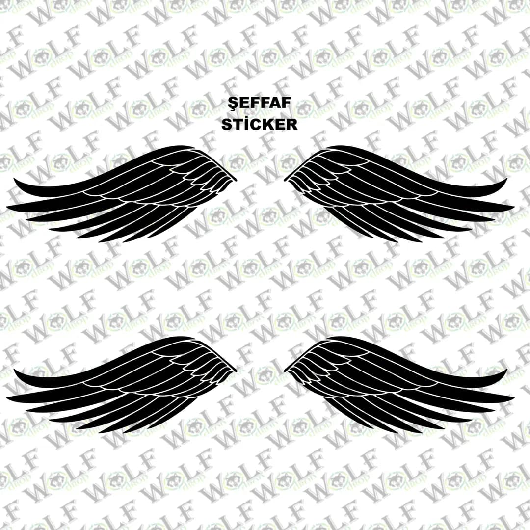 Tekli Sticker Şeffaf 022 / PSTS022
