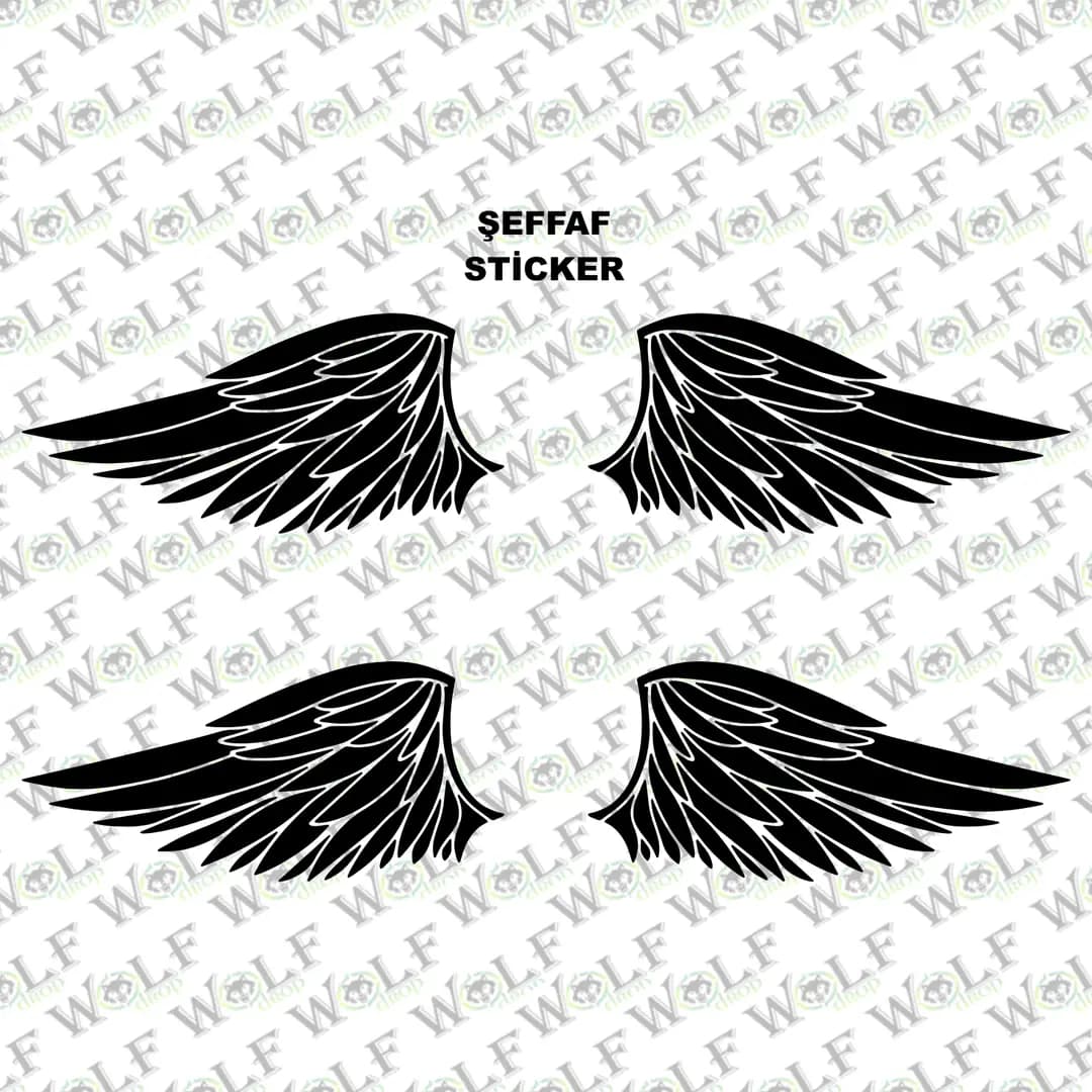Tekli Sticker Şeffaf 021 / PSTS021