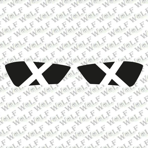 Yamaha R25 Uyumlu Far Sticker 003 / PFR003