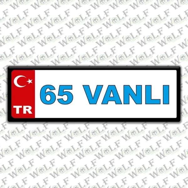 İllere Özel Damla Etiket ( 65 Vanlı ) / Pİ266