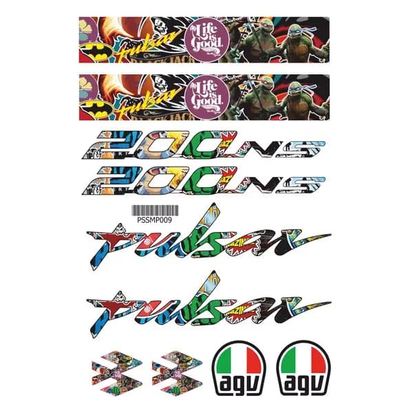 Pulsar NS 200 A4 Sticker 014 / PSSMP009