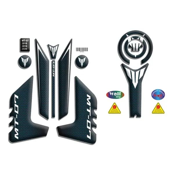 YAMAHA MT-07 2018 - 2020 UYUMLU FULL SET 004 / BM004