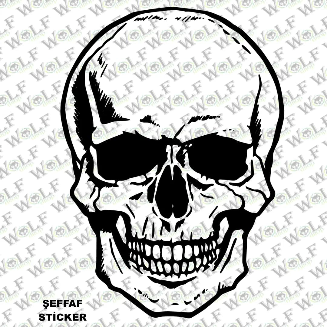 Tekli Sticker Şeffaf 015 / PSTS015